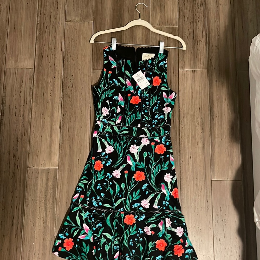 Kate spade floral mini dress